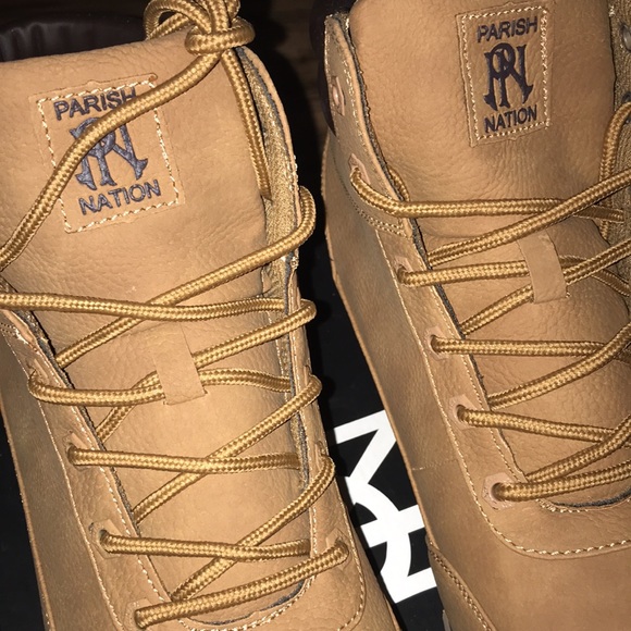 Parish light brown Worth boots size 10.5 NWT - Picture 4 of 8